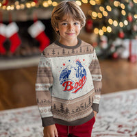 Boop Statue of Liberty and Eagle 4th of July Ugly Christmas Sweater