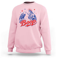 Boop Statue of Liberty and Eagle 4th of July Sweatshirt