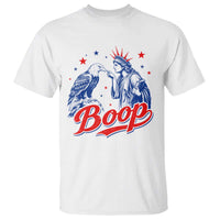 Boop Statue of Liberty and Eagle 4th of July T Shirt