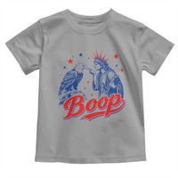 Boop Statue of Liberty and Eagle 4th of July Toddler T Shirt