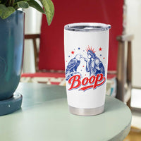 Boop Statue of Liberty and Eagle 4th of July Tumbler Cup