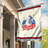 Boop Statue of Liberty and Eagle 4th of July Patriotic Garden Flag