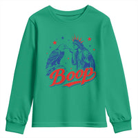 Boop Statue of Liberty and Eagle 4th of July Youth Sweatshirt