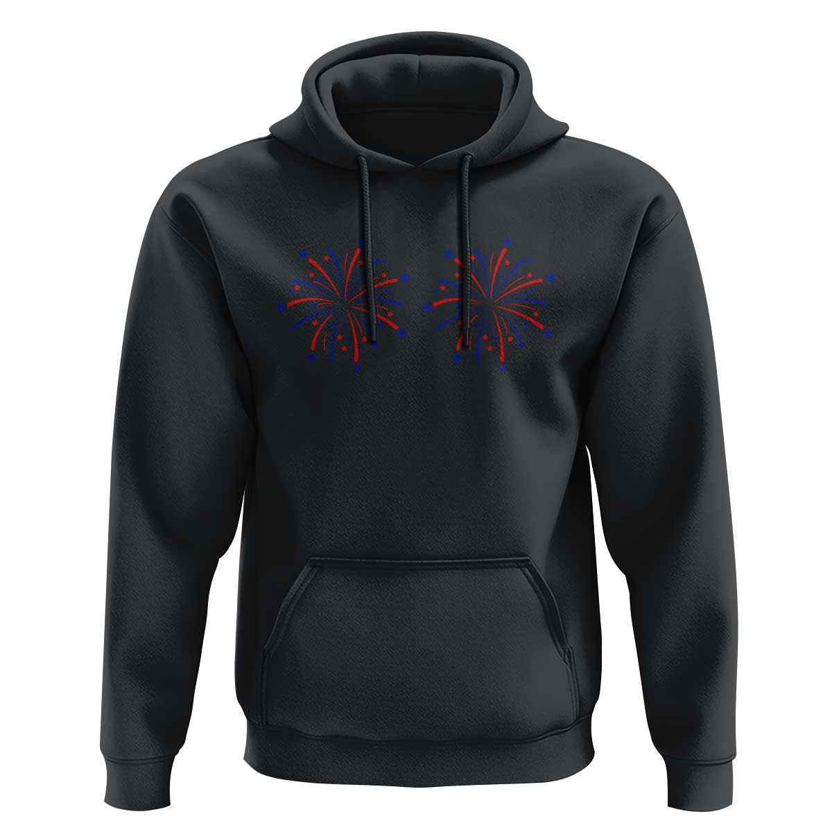 Funny Fireworks 4th of July Adult Humor Hoodie Just Here for The Fireworks