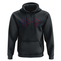 Funny Fireworks 4th of July Adult Humor Hoodie Just Here for The Fireworks