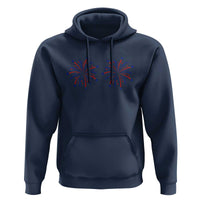 Funny Fireworks 4th of July Adult Humor Hoodie Just Here for The Fireworks