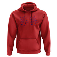 Funny Fireworks 4th of July Adult Humor Hoodie Just Here for The Fireworks