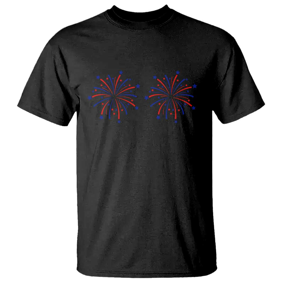 Funny Fireworks 4th of July Adult Humor T Shirt Just Here for The Fireworks
