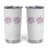 Funny Fireworks 4th of July Adult Humor Tumbler Cup Just Here for The Fireworks