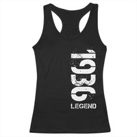 Vintage 1936 Legend Racerback Tank Top 90th Birthday Gifts Special Milestone