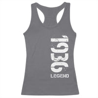 Vintage 1936 Legend Racerback Tank Top 90th Birthday Gifts Special Milestone