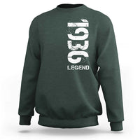 Vintage 1936 Legend Sweatshirt 90th Birthday Gifts Special Milestone