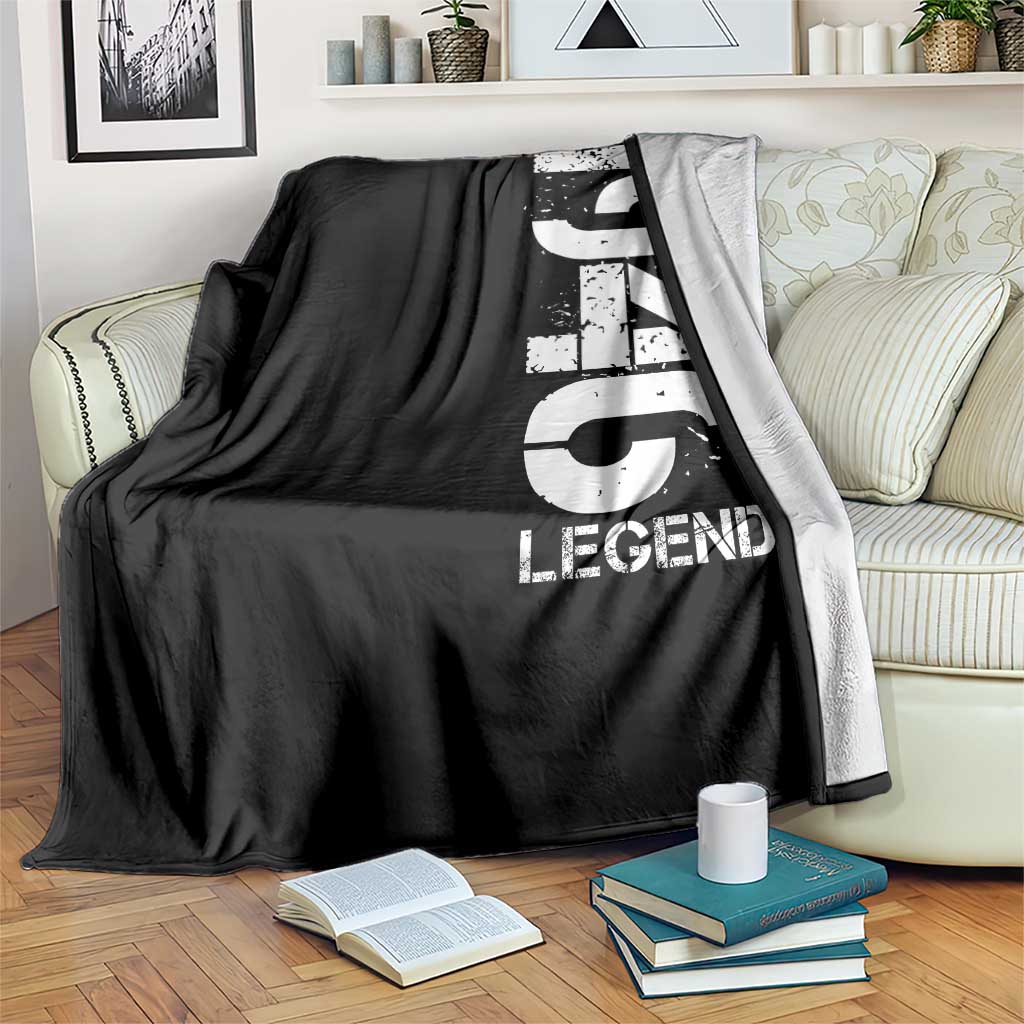 Vintage 1946 Legend Throw Blanket 80th Birthday Gifts Special Milestone
