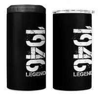 Vintage 1946 Legend 4 in 1 Can Cooler Tumbler 80th Birthday Gifts Special Milestone