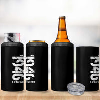 Vintage 1946 Legend 4 in 1 Can Cooler Tumbler 80th Birthday Gifts Special Milestone