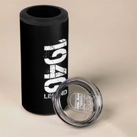 Vintage 1946 Legend 4 in 1 Can Cooler Tumbler 80th Birthday Gifts Special Milestone