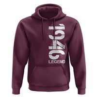 Vintage 1946 Legend Hoodie 80th Birthday Gifts Special Milestone