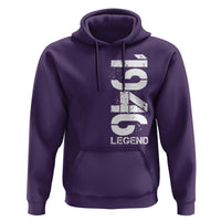 Vintage 1946 Legend Hoodie 80th Birthday Gifts Special Milestone