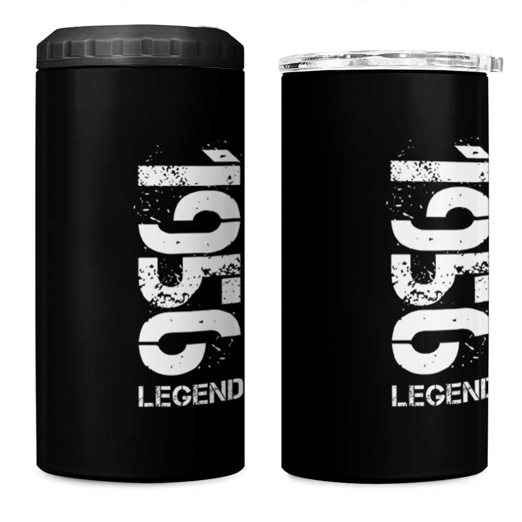 Vintage 1956 Legend 4 in 1 Can Cooler Tumbler 70th Birthday Gifts Special Milestone