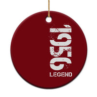 Vintage 1956 Legend Ceramic Ornament 70th Birthday Gifts Special Milestone
