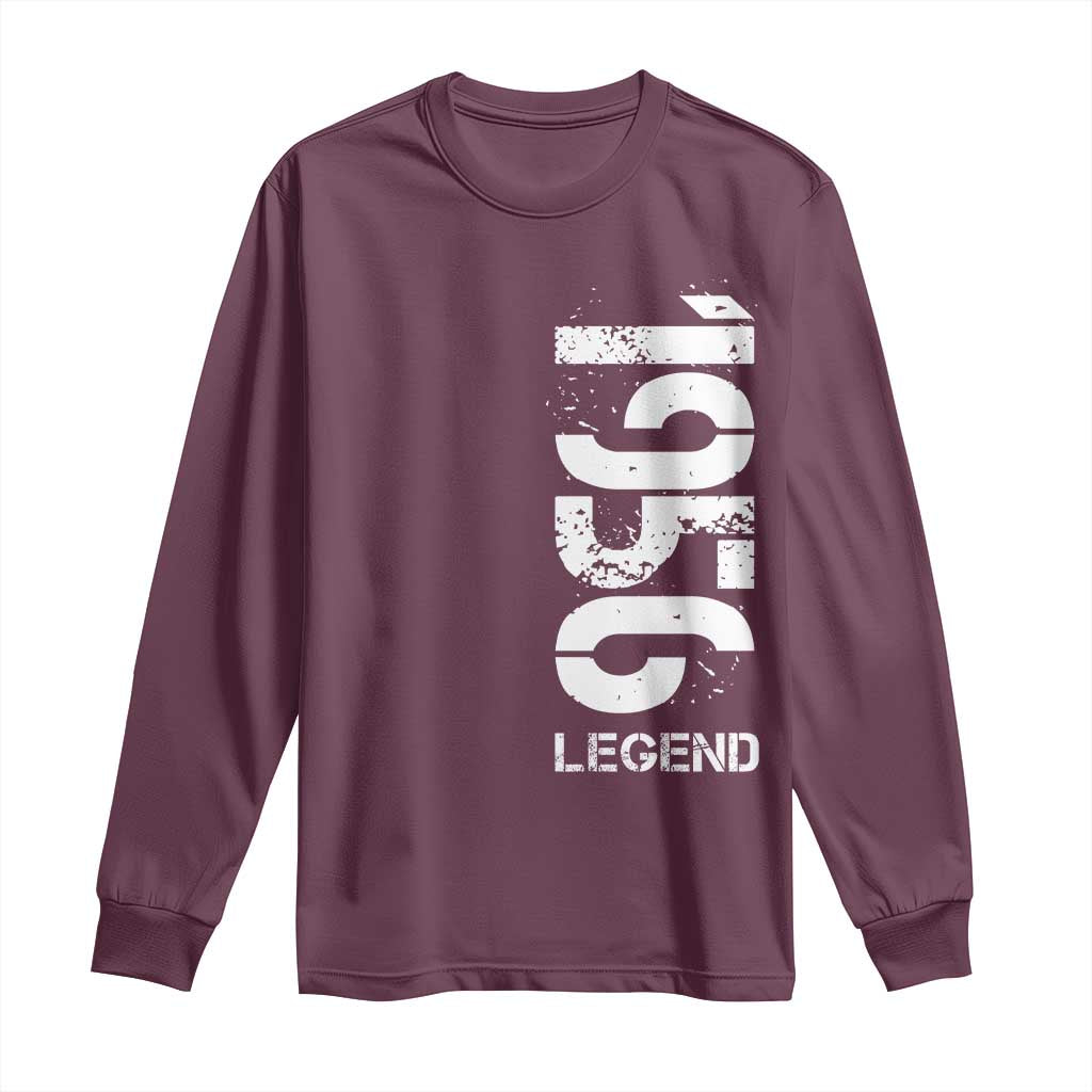 Vintage 1956 Legend Long Sleeve Shirt 70th Birthday Gifts Special Milestone