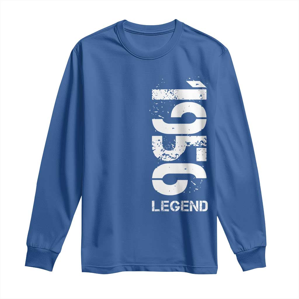 Vintage 1956 Legend Long Sleeve Shirt 70th Birthday Gifts Special Milestone
