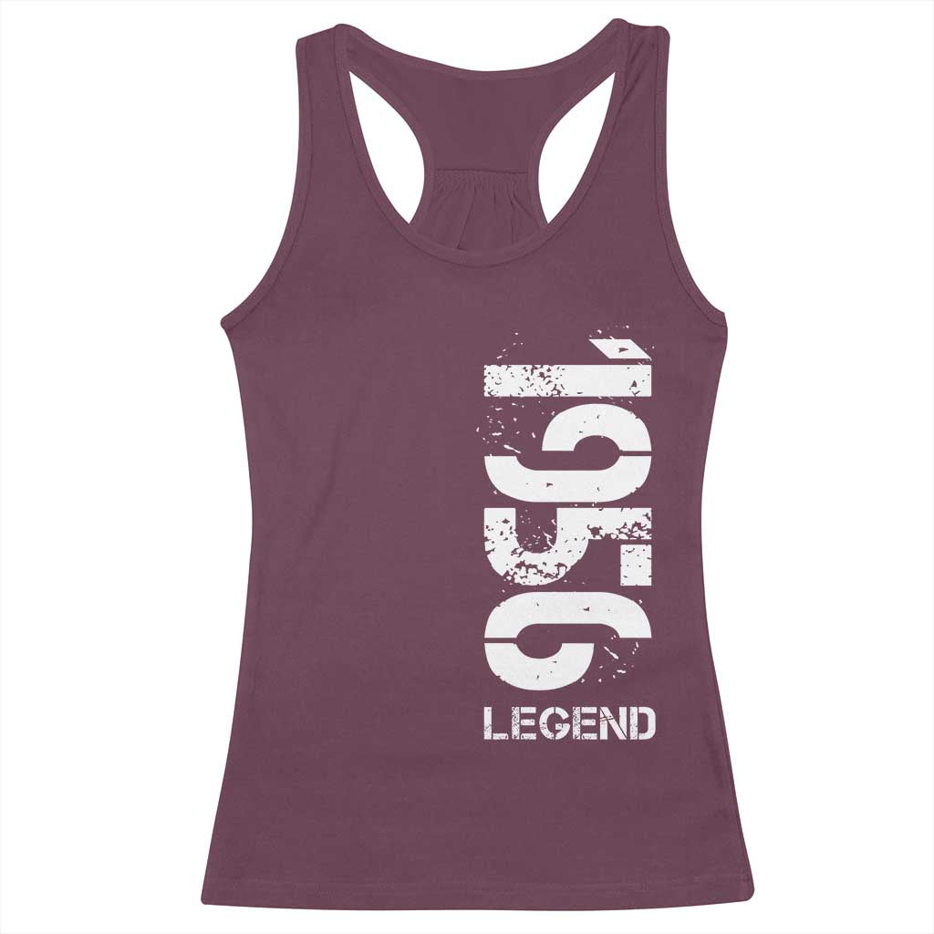 Vintage 1956 Legend Racerback Tank Top 70th Birthday Gifts Special Milestone