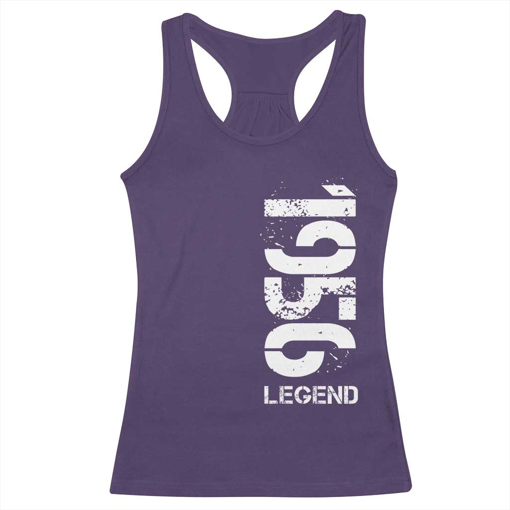 Vintage 1956 Legend Racerback Tank Top 70th Birthday Gifts Special Milestone