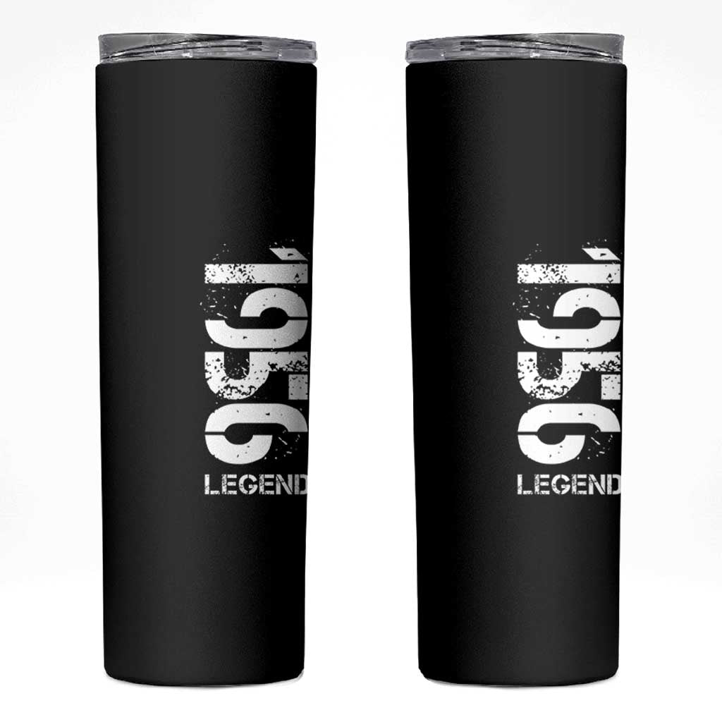 Vintage 1956 Legend Skinny Tumbler 70th Birthday Gifts Special Milestone