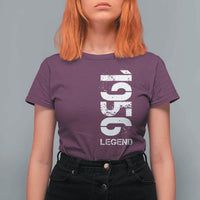 Vintage 1956 Legend T Shirt For Women 70th Birthday Gifts Special Milestone