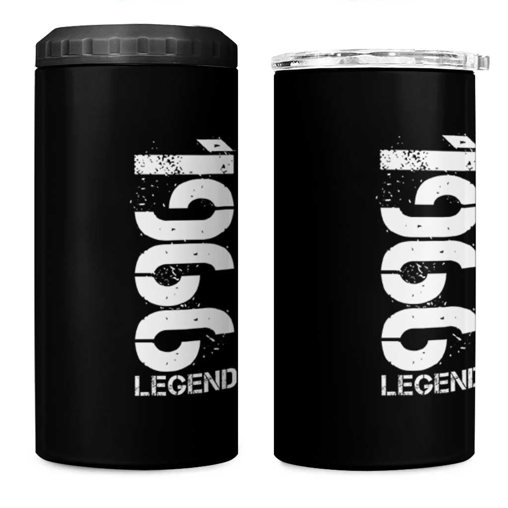 Vintage 1966 Legend 4 in 1 Can Cooler Tumbler 60th Birthday Gifts Special Milestone