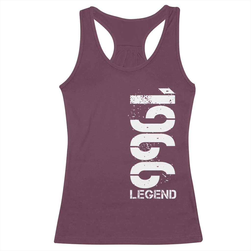 Vintage 1966 Legend Racerback Tank Top 60th Birthday Gifts Special Milestone