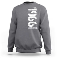 Vintage 1966 Legend Sweatshirt 60th Birthday Gifts Special Milestone