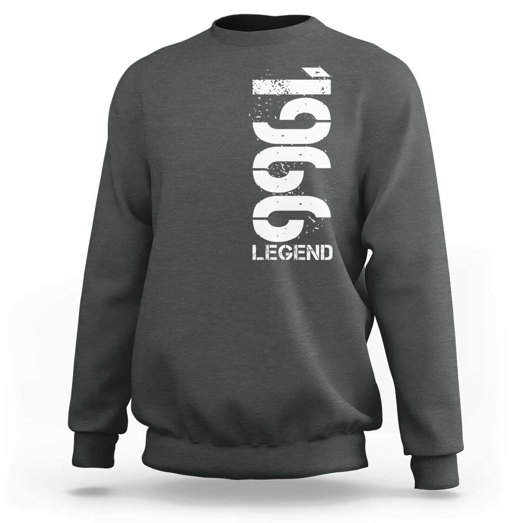 Vintage 1966 Legend Sweatshirt 60th Birthday Gifts Special Milestone