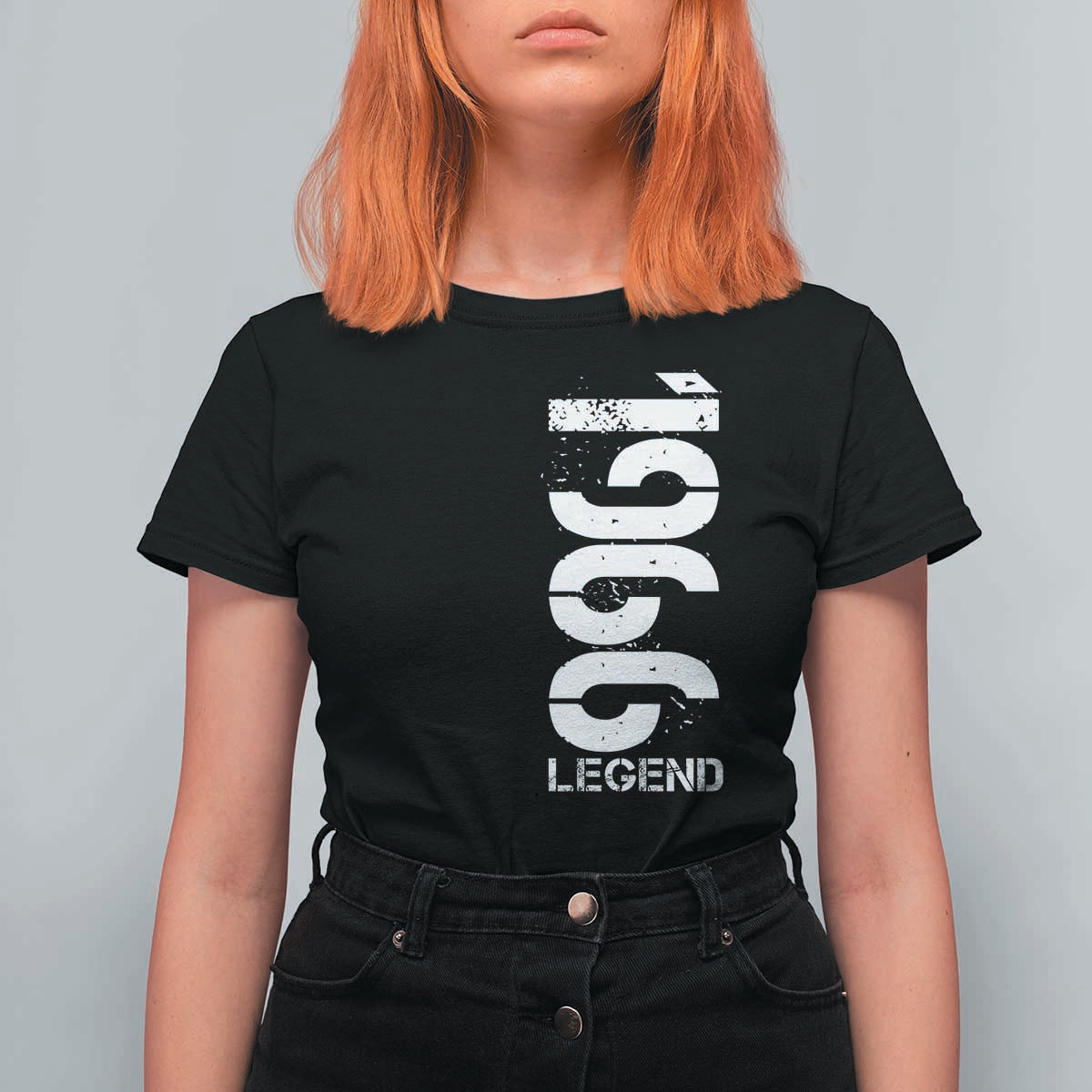 Vintage 1966 Legend T Shirt For Women 60th Birthday Gifts Special Milestone