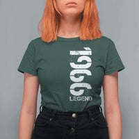 Vintage 1966 Legend T Shirt For Women 60th Birthday Gifts Special Milestone