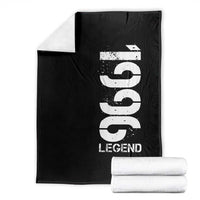 Vintage 1996 Legend Throw Blanket 30th Birthday Gifts Special Milestone