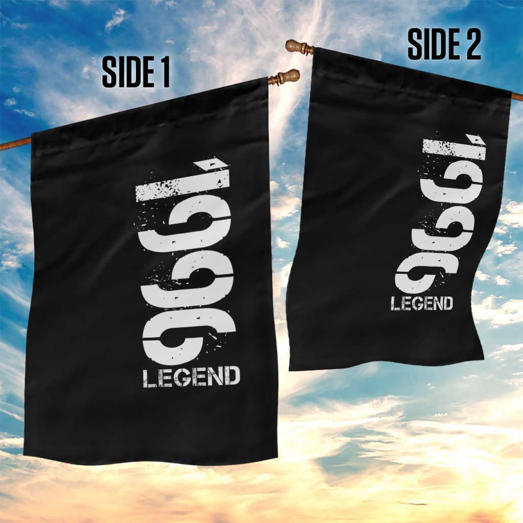 Vintage 1996 Legend Garden Flag 30th Birthday Gifts Special Milestone