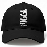 Vintage 1996 Legend Baseball Cap 30th Birthday Gifts Special Milestone