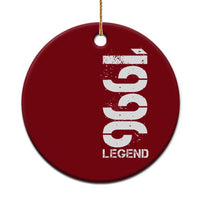 Vintage 1996 Legend Ceramic Ornament 30th Birthday Gifts Special Milestone