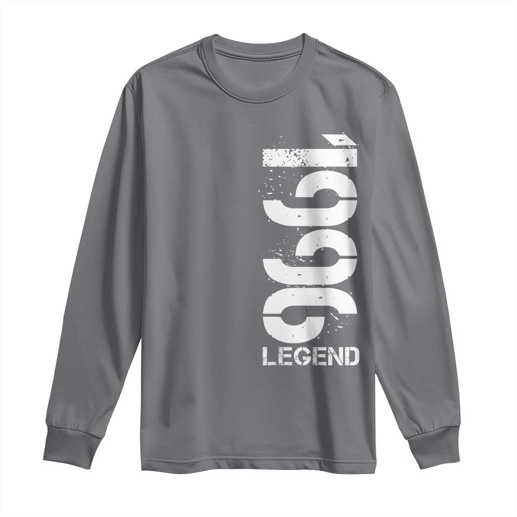 Vintage 1996 Legend Long Sleeve Shirt 30th Birthday Gifts Special Milestone