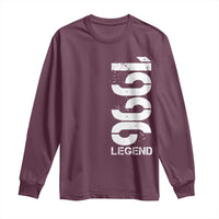 Vintage 1996 Legend Long Sleeve Shirt 30th Birthday Gifts Special Milestone