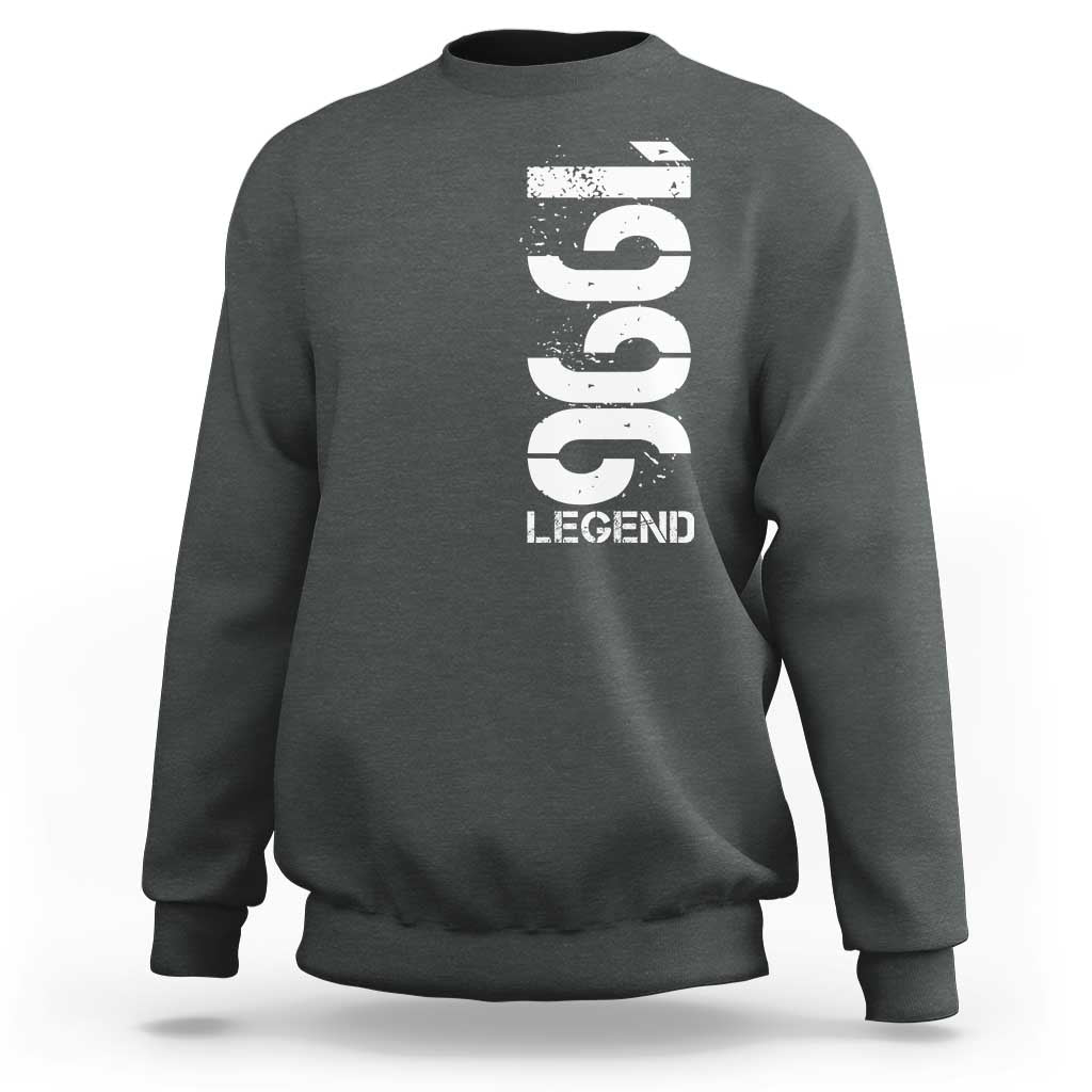 Vintage 1996 Legend Sweatshirt 30th Birthday Gifts Special Milestone