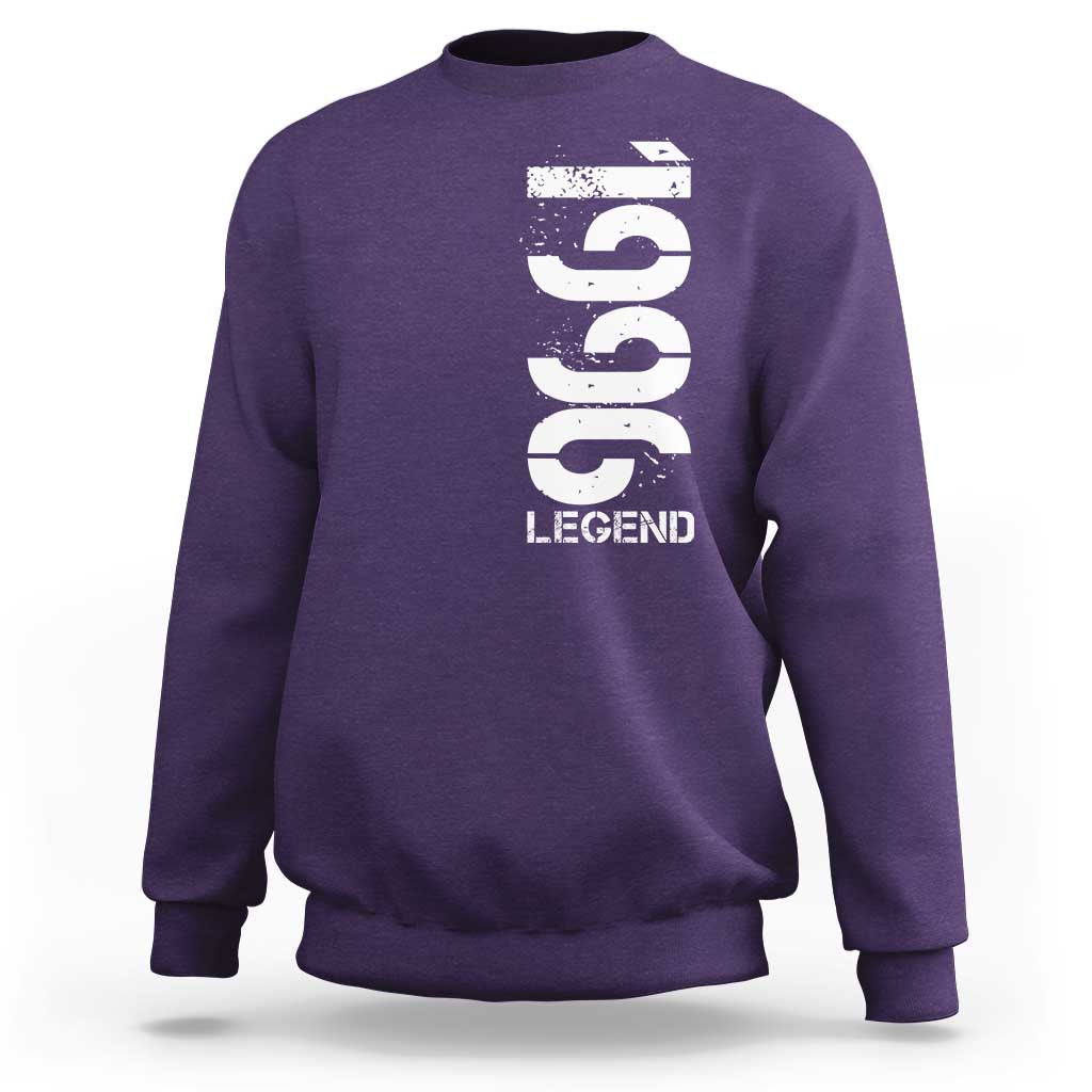 Vintage 1996 Legend Sweatshirt 30th Birthday Gifts Special Milestone