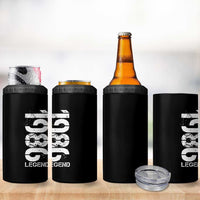 Vintage 1986 Legend 4 in 1 Can Cooler Tumbler 40th Birthday Gifts Special Milestone