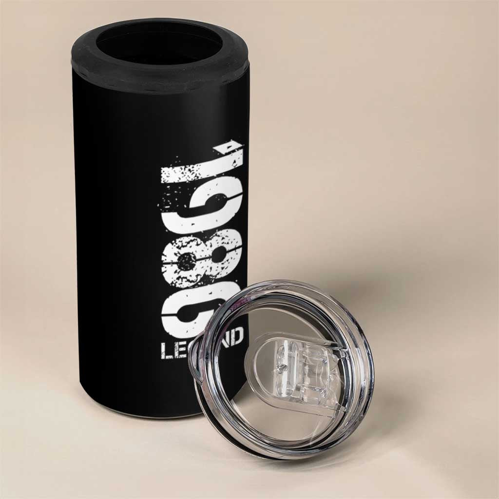 Vintage 1986 Legend 4 in 1 Can Cooler Tumbler 40th Birthday Gifts Special Milestone