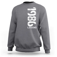 Vintage 1986 Legend Sweatshirt 40th Birthday Gifts Special Milestone
