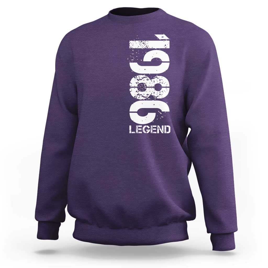 Vintage 1986 Legend Sweatshirt 40th Birthday Gifts Special Milestone