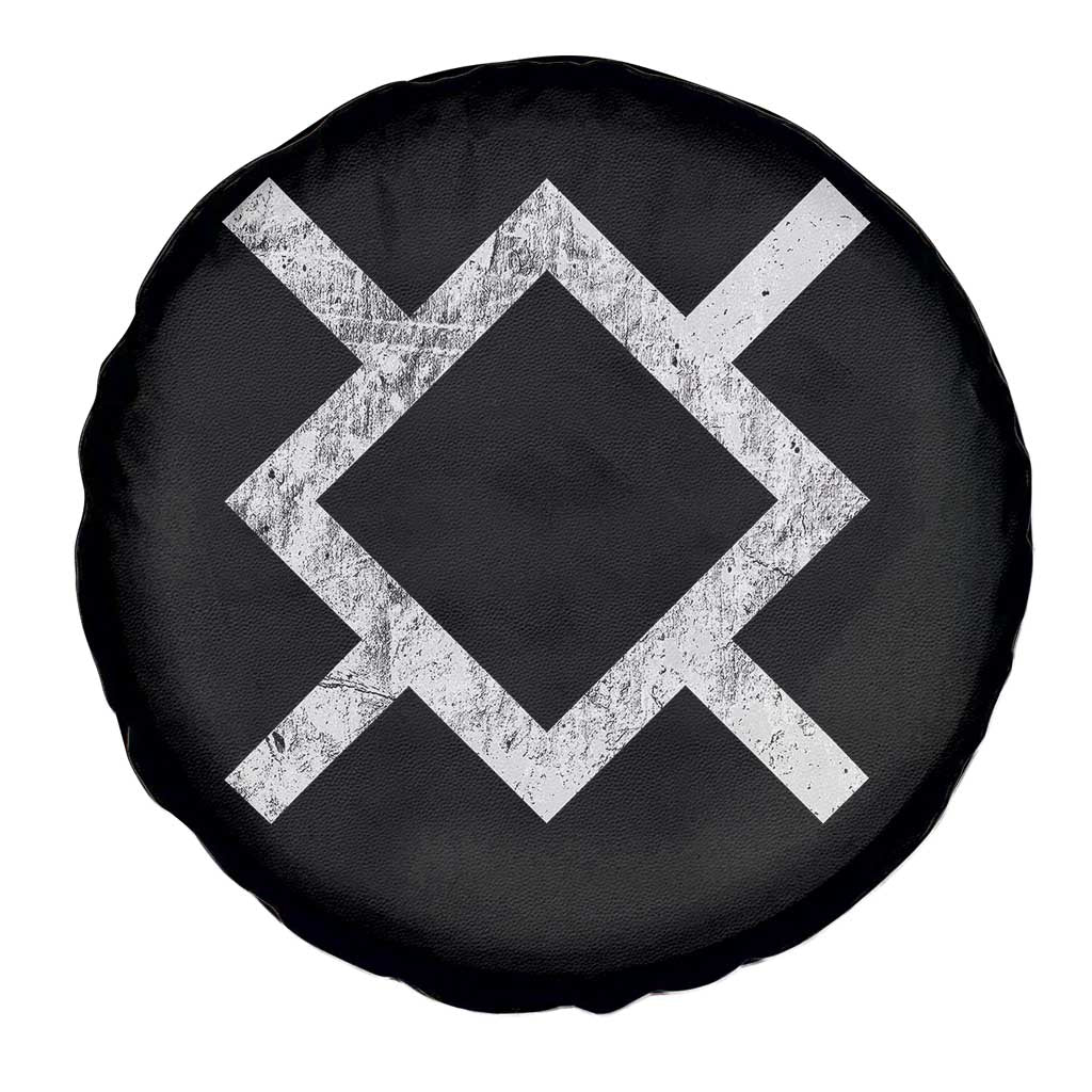 Vintage Northern Cheyenne Tribe Flag Montana Morning Star Symbol Spare Tire Cover