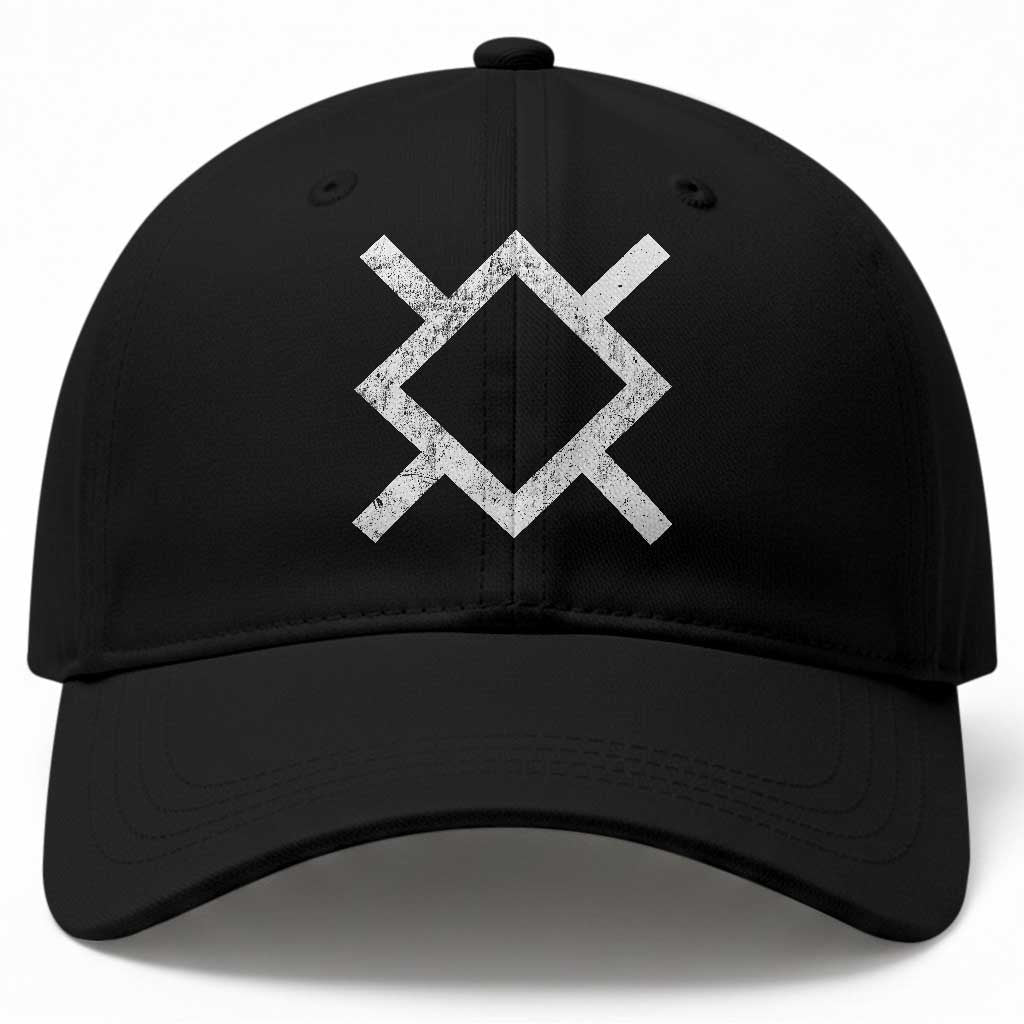 Vintage Northern Cheyenne Tribe Flag Montana Morning Star Symbol Baseball Cap
